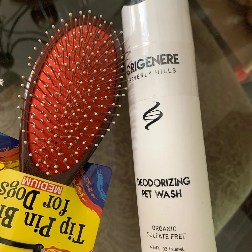 Dog wash & brush